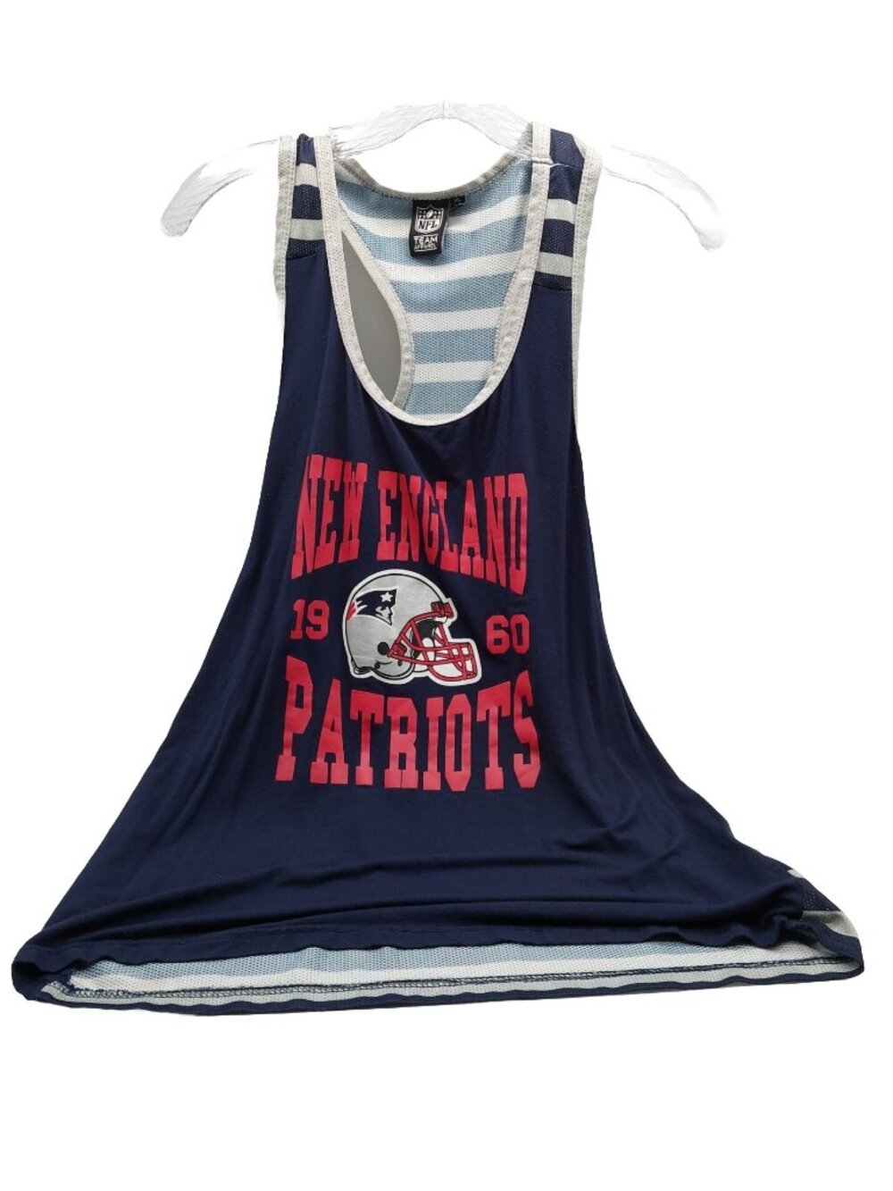 New England Patriots Size XL Womens Jersey Tank Top Ultra Game Shirt